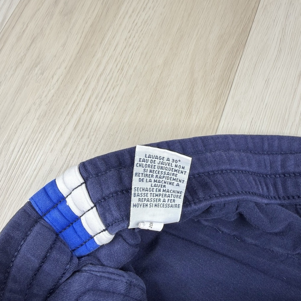 Polo Ralph Lauren Blue Striped Drawstring Cotton Athletic Sweat Pants Men Medium - Picture 8 of 14